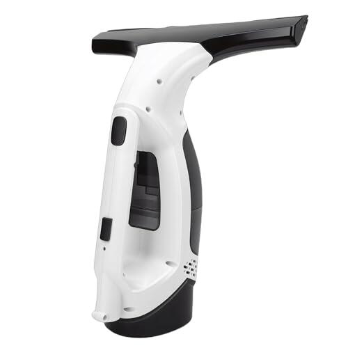 Odorkle Limpiador de Ventanas Eléctrico, Escurridor Al Vacío, Succión de 1,2 KPa, Hoja de Silicona de 11 Pulgadas, Inalámbrico, con Batería de 2000mAh para Azulejos de Espejo de Vidrio
