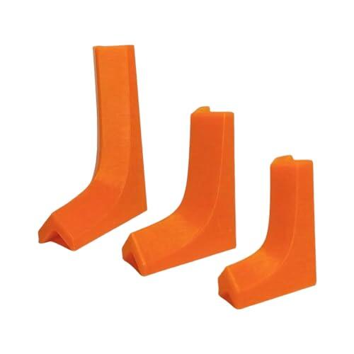 Juego de herramientas auxiliares de taladro de ácido poliláctico resistente de 3 piezas, guía de carpintería para mejoras del hogar y manualidades