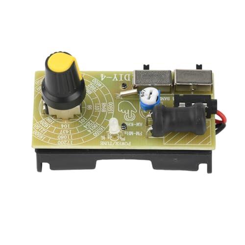 Xnuiasqe Radio con Auriculares Multibanda FM/MW/SW de 87-108 MHz. MóDulo de Radio FM/MW/SW para Bricolaje. Piezas DidáCticas para ProduccióN.