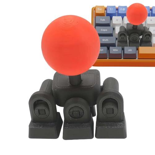 Teclado de palanca de mando, accesorio de botón de liberación rápida, controlador de teclado mecánico, joystick para juegos, para arcade, eSports, modding, escribir, edición de video, entusiastas