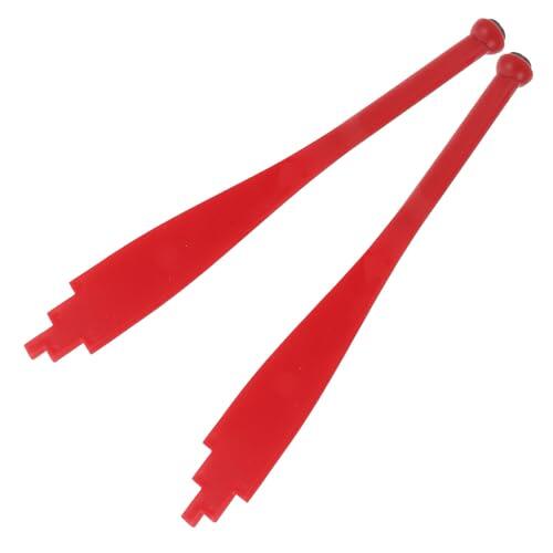 Angoily Kit de Herramientas para Enlatar Medidor y Levantador de Tapas Magnético, Color Rojo, Conjunto para Envasado y Conservación Casera