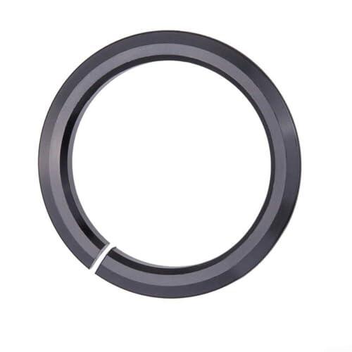 Yhenlovtt Corona de aleación de aluminio para base de auriculares de bicicleta para 15 horquillas, corona abierta cónica, repuesto con 398 mm de diámetro interior más 5 mm de grosor