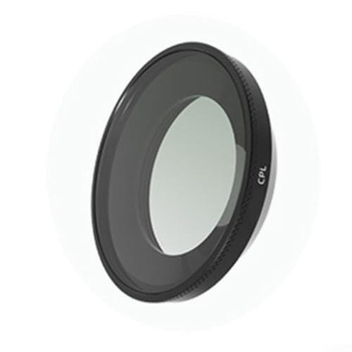 ND CPL - Juego de filtros UV para Insta360 GO Ultra, kit de filtros de lente de densidad neutra con ND8 ND16 ND32 ND64, accesorios de marco de metal de vidrio óptico multicapa para cámara de acción