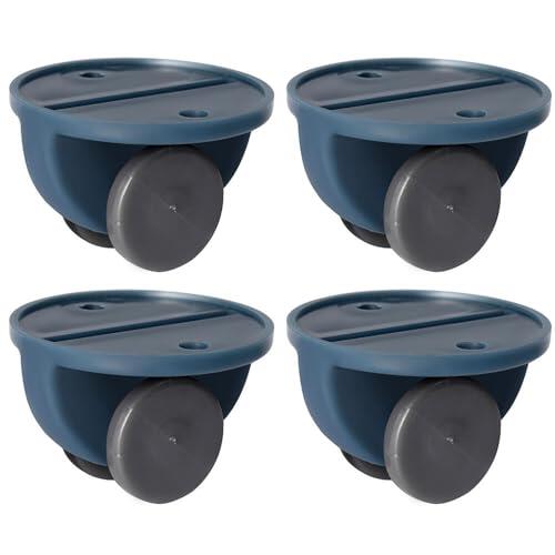 Ruedas autoadhesivas, Ruedas no giratorias, pequeñas móviles de 4 piezas, poleas en miniatura autoadhesivas para contenedores de almacenamiento, cajón de gabinete, muebles pequeños