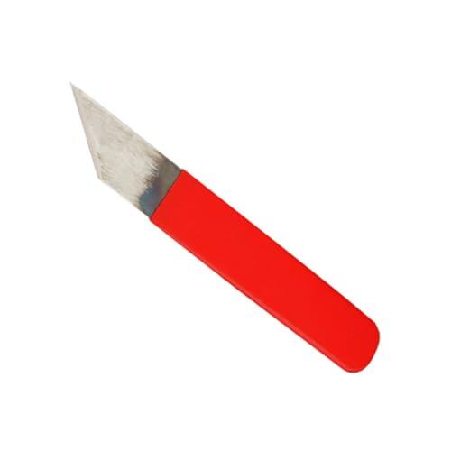 MERRYHAPY Cuchillo para Recortar Cuero y Raspador Angular de Alta Velocidad para Zapateros Profesionales y Trabajos Detallados