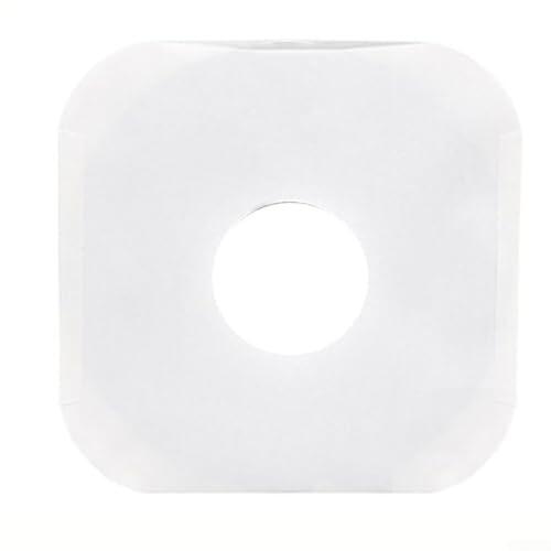 Paquete de 20 fundas de vinilo blancas para discos de 12 pulgadas, discos de 10 pulgadas y protectores de disco antiestáticos sin solapa de 7 pulgadas (12 pulgadas)