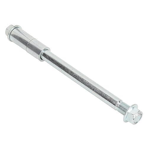 Ausla Eje Trasero Delantero de 15 Mm y 220 Mm Eje de Rueda Delantera Trasera de Aleación de Acero con 2 Bujes Carcasa Pulida para Pit PRO Trail Bike 70 90 Pieza de Repuesto Estable