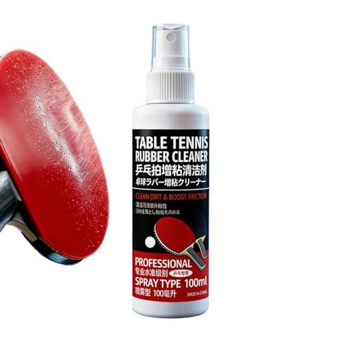 Limpiador para Palas Pong - Spray Quitamanchas 100 ml,Limpiador para Tenis de Mesa,para Hombre Mujer Gimnasio Competiciones Diarias y Torneos
