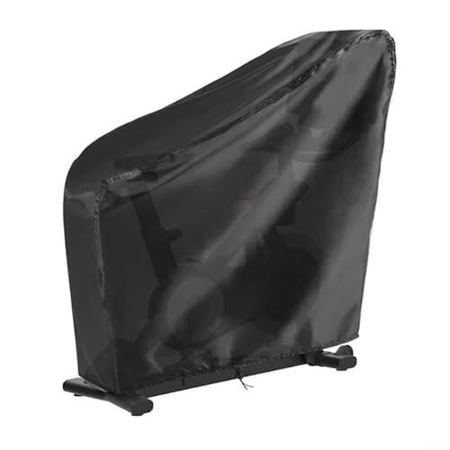Funda impermeable para bicicleta estática Oxford 210D a prueba de polvo, protector de bicicleta estacionaria con cordón, para uso en interiores y exteriores, protección contra la lluvia, rayos UV