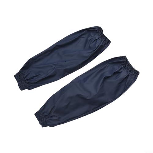 Fundas elásticas impermeables de poliuretano para brazo de muñeca a codo | Guantes protectores reutilizables para cocina, fábrica de preparación de alimentos para limpieza de apicultura | 38 x 18 cm