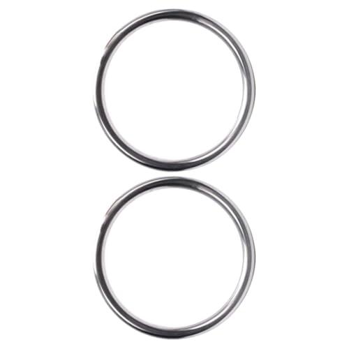 PHENOFICE Anillos de Wing Chun de Acero Inoxidable para Entrenamiento de Fuerza y Resistencia, 2 Piezas, Ideales para Técnicas de Artes Marciales y Ejercicios de Peso