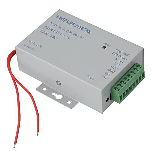 Entrada de Control de Fuente de alimentación CA 110 a 240 V Salida CC 12 V 3 A 30 W Alimentación para de Control de Acceso de Puerta Timbre de vídeo Cerradura eléctrica