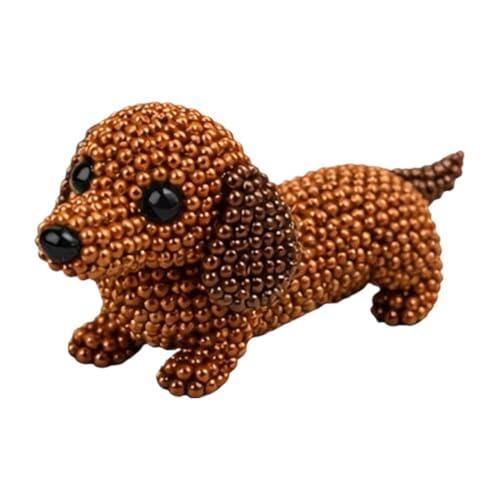 Genérico Kit DIY Abalorios Animales | Adorable Animal 3D Para Principiantes,Set De Manualidades Con Abalorios,Para Adultos Y Niños Regalos Estantería Oficina En Casa Clase De Arte