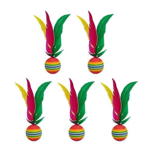 TWISAXC Juego de Pelotas de bádminton, Juguetes Deportivos para Exteriores, Regalo para niños Que disfrutan de Actividades al Aire Libre, permitiéndoles