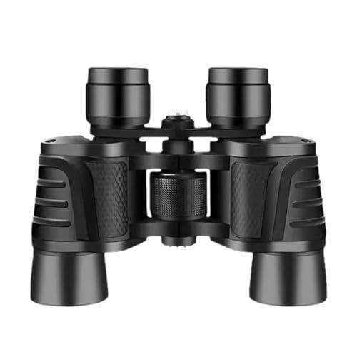 Prismáticos compactos para adultos, prisma BAK4 de 8 x 35 pulgadas, visión nocturna con poca luz, gran angular multicapa para observación de aves, senderismo, camping, conciertos, luz y fácil enfoque