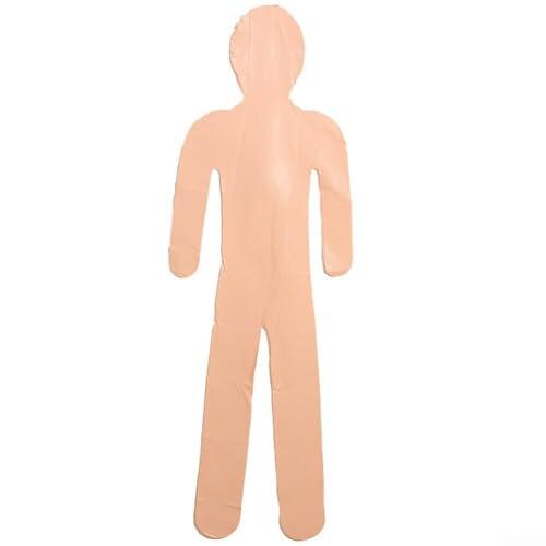 Maniquí inflable de PVC de 59 pulgadas, modelo de exhibición de cuerpo completo, sin olor, para disfraz de Halloween, decoración interior y exterior