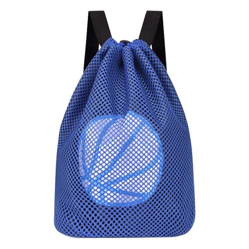 RoaQinFo Mochila de Baloncesto con Correa Ajustable para El Hombro, Capacidad de 8 litros, Ideal para Actividades Al Aire Libre como Acampada, Viajes Y Escalad, Azul