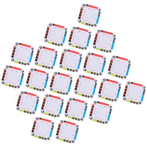 Holibanna 50piezas Tarjetas para Tejer de Cartulina Manualidades DIY Accesorios para Telar Papel Artesanal Fácil Uso