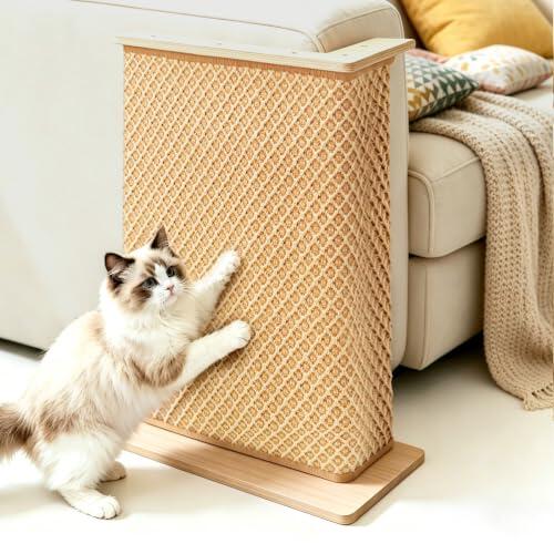 Solución Definitiva para Proteger tus Muebles: Rascador en Forma de L para Gatos