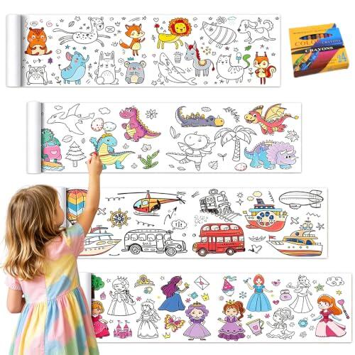 Desata la creatividad infantil con el rodillo de dibujo Naapesi y sus crayones