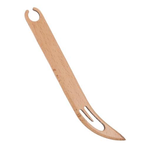 OFFIGAM Lanzadera de Telar de Madera Versátil y Fácil de Aprender para Principiantes, Herramienta para Tejer a Mano Adecuado para Manualidades y Tejido DIY