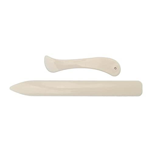 VBESTLIFE Carpeta de Huesos para Plegado de Papel, Herramienta de Puntuación de Origami con Borde Pulido Suave, Cuchillo para Hacer Tarjetas de álbumes de Recortes para Manualidades, Herramienta