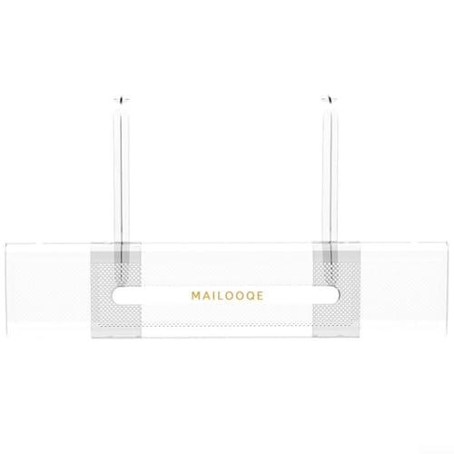 Deflector de aire acondicionado ajustable, difusor de aire giratorio de 360 grados, para unidades de CA divididas de 60 a 110 cm, parabrisas transparente con herramienta de instalación, optimiza