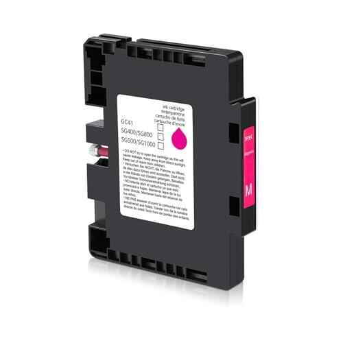 Genérico Cartucho Compatible Winnerjet SG400 SG800 con Tinta de sublimación con Chip de un Solo Uso, Compatible con Impresora Sawgrass Sg400 Sg800(M)