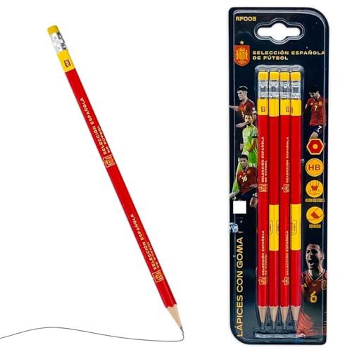Lápices Oficiales de la Selección Española: Equipamiento Escolar y de Oficina para Aficionados