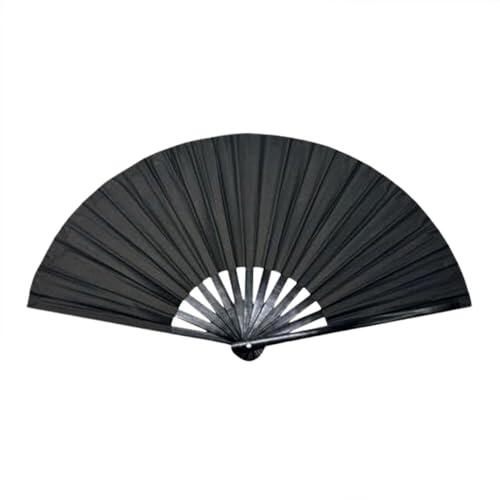 Ventilador de mano plegable grande, ventiladores de mano para mujeres plegables,Ventilador plegable a grande de manualidades - Accesorios de , accesorios de fotos estilo japonés chino para , boda