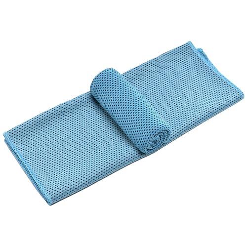 Toallas frías para climas cálidos, pañuelos fríos para el cuello – Pañuelos deportivos de verano, manta refrescante | Toalla de frío suave y transpirable, toalla de refrigeración instantánea para yoga