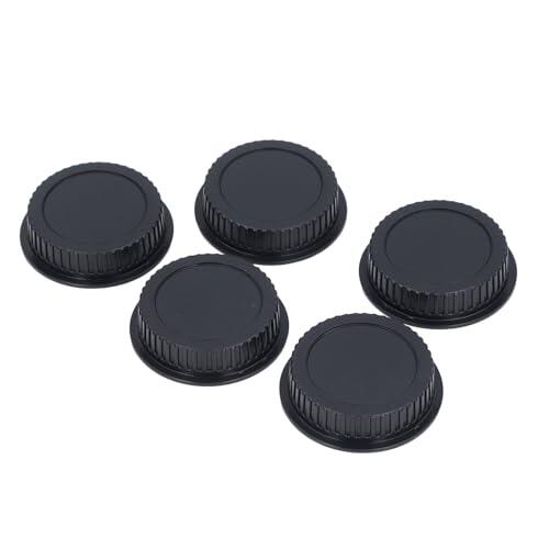 Generic Kit de Tapa de Lente Trasera de Cámara de 5 Piezas ABS DSLR Micro SLR Cubierta de Tapa de Lente de Cámara para de Montaje EF, Conveniente Juego de Trasera de de Repuesto