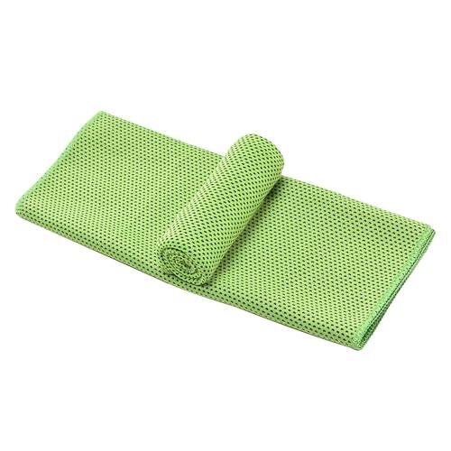 Toallas de enfriamiento, toallas frías para climas cálidos, pañuelos deportivos de verano, manta refrescante - Toalla portátil suave y transpirable contra la sudoración fresca, toalla de yoga de