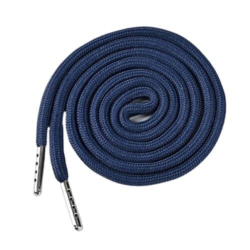 Cordón para Pantalones 1/3/5 Uds. 135cm 6mm cordón Redondo Trenzado Pantalones de chándal Cintura Cuerda Sudaderas con reemplazo(Deep Blue,1Pc)