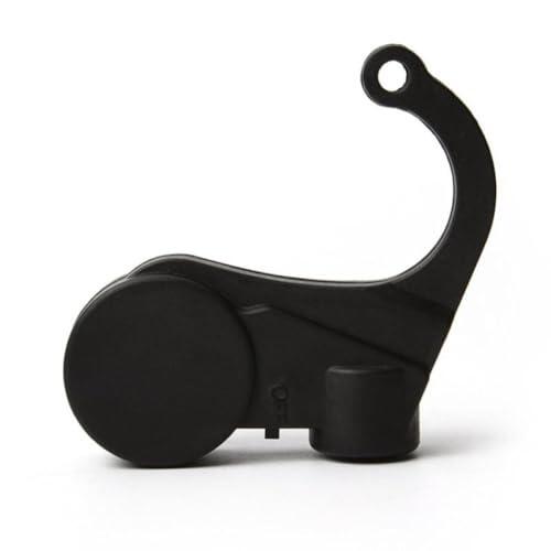 Auratrove Dispositivo de alarma antisueño, detector de somnolencia portátil con sensor de cabeza para conductores y trabajadores, color negro
