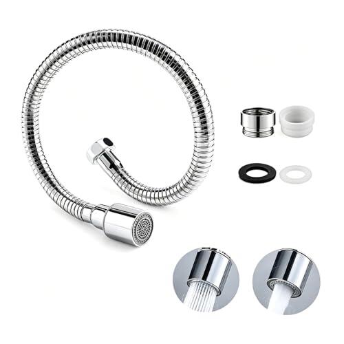 WTpin Extensor grifo cocina, Alargador Grifo Cocina De Acero Inoxidable