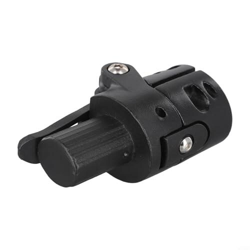 Nexbrill Base de poste plegable, aleación de aluminio para Xiaomi para M365 Pro, repuesto de scooter eléctrico, reemplazo de gancho ligero, 118x70mm