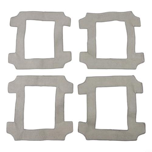 Zenllihome Kit de trapeador de repuesto C1 para robot de limpieza de ventanas, almohadillas reutilizables lavables de microfibra, eliminación eficaz de pelo de mascotas y manchas, accesorios seguros