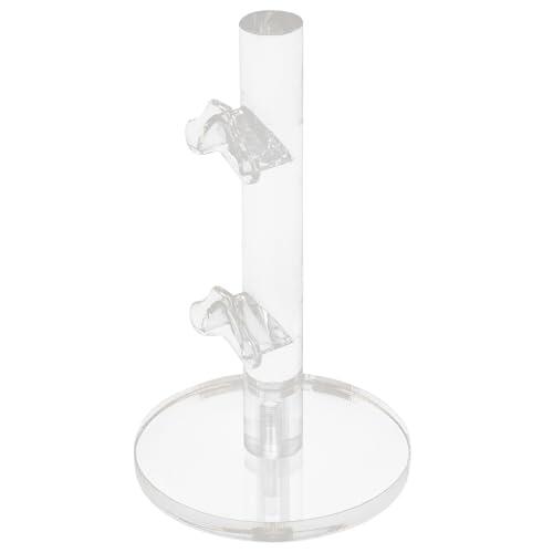 Zerodeko Soporte para Organizar Transparente en de Plástico para Gafas de Sol Base Estable y Ópticas Superficies de Mostrador Mesa