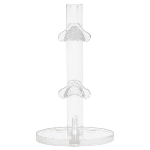 Warmhm Soporte Adecuado para Gafas de Plástico de Sol para Transparente Base Estable, Estante Organizador Exhibir Gafas en Superficies de Mostrador y Hogar