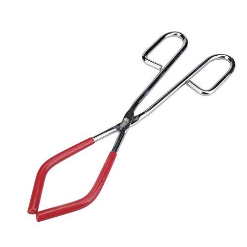 Cosiki Pinzas para Vasos de Precipitados Químicos, Herramienta Duradera de Clip de Laboratorio para Vasos de 1000ml, Acero Inoxidable y Plástico, Ideal para Enseñanza en Laboratorio