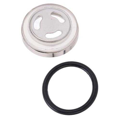 YUKERMARB Visor de Freno de Motocicleta ABS Cilindro Maestro Visor de Vidrio Ventana de Depósito Trasero Delantero Universal con Junta Comprobación de Líquido de Fácil Instalación para Motociclistas