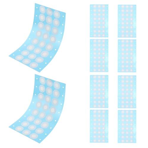 WHAMVOX Membranas de Filtro Microporosas Adhesivas para Cultivo de Hongos, 72 Unidades, Discos Filtrantes Esterilizados para Tarros de Cristal de Boca Ancha, Tapas de Filtro Reutilizables