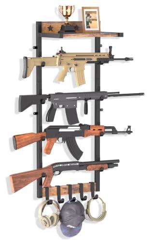 Soluciones de almacenamiento: Cómo organizar tus rifles de forma segura en la pared
