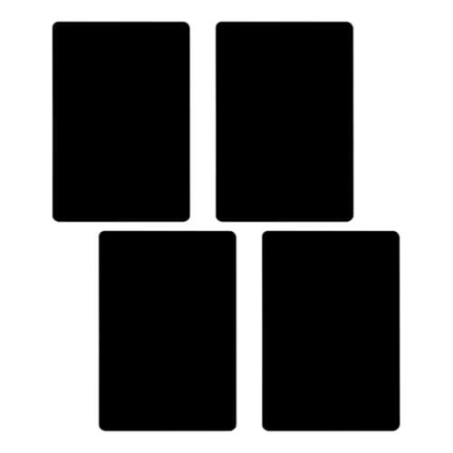 SWETRACE 2 Pares de Reposamuñecas Disipación de Calor y Diseño Ergonómico de Silicona en Color Negro para Portátil para Trabajo en Casa y Oficina