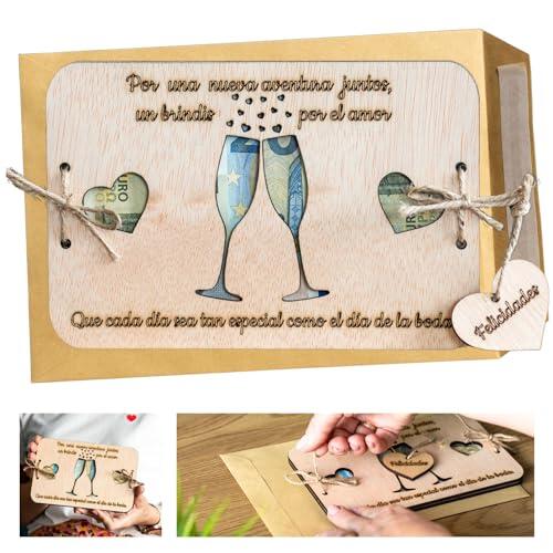 Originalidad en Madera: La Mejor Forma de Regalar Dinero en una Boda