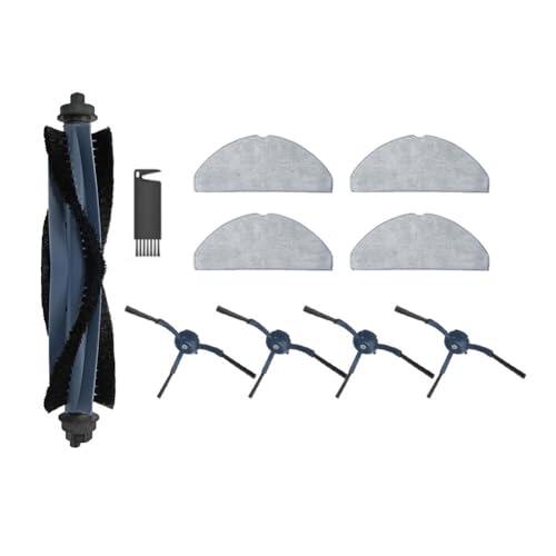 EaseSunny Accesorios para aspiradora robot, kit de piezas de repuesto para Eufy G50, L60 Hybrid, SES, cepillo principal, cepillos laterales, paños de fregona, herramienta de limpieza, juego de 10