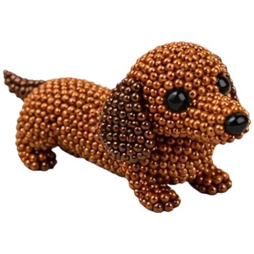 Kit Manualidades Para Animales Con Abalorios - Set De Juguetes Divertidos Hechos A Mano Portátiles - Kit Bordado Con Cuentas De Animales,para Niños Niñas Peques Infantil Casa Escuela Aula Dormitorio S