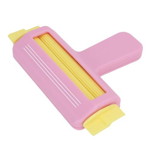 Luocute Engarzadora de Papel, Herramienta Multiusos para Plegar Papel con 100 Hojas de Inyección de Tinta Brillante y Cinta de Doble Cara para Bolsas de Chips, Manualidades y Proyectos