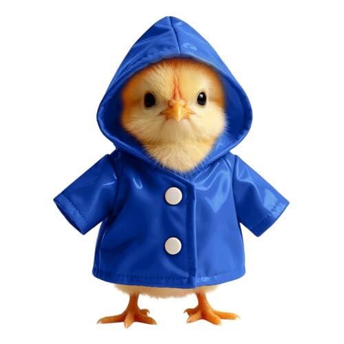 Riaisttd Disfraz de muñeca: ropa suave para mascotas, impermeable para polluelos, para uso en verano y , al aire libre en el jardín, en la terraza, patio y en interiores